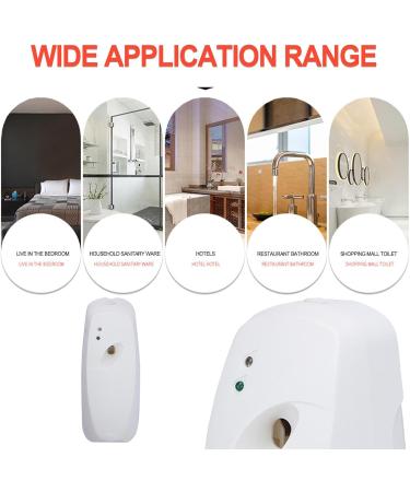 Automatic Spray Dispenser - Automatic Fragrance Dispenser for Clean Air Mounted Or Standing Auto Sensor Spray Sprayer Adjustable Intensity and Timer for Home Bathrooms and Public Rowces - Buy Online on GoSupps.com