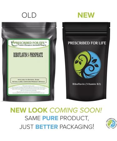 Riboflavin 5 Phosphate Powder - Vegan B2 Supplement for Hair, Skin & Nails | Gluten Free, Non-GMO, Kosher | 2 oz (56g) Pack - Buy Online on GoSupps.com