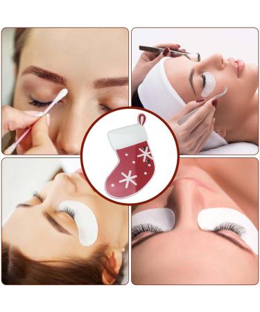 Eyelash Palette Tool Christmas Themed Hygienic Acrylic Eyelash Tray Palette | Eye Makeup Tools for Coffee Table Bathroom Salon Dressing Table Qarido - Buy Online on GoSupps.com