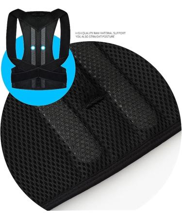 Posture Correction Belt Fitness Harness Adjustable Shoulder Strap Back Brace Clavicle Support Suitable for Male and Female Makes Exercise More Efficient (Color : Black Size : XXL) (Black Xx (Black - Buy Online on GoSupps.com