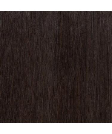 Tess Tape Extensions Real Hair #2 Dark Brown 60 cm - 20 Pack Remy Adhesive Tape In Hair Extensions - Buy Online on GoSupps.com