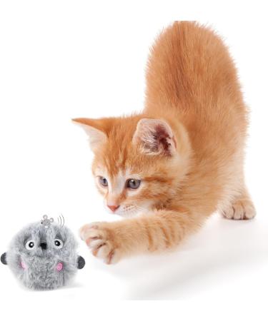 Buy Catal Balls - Interactive & Plush Cat Toys with Sound | 3 Colors Electrically Animated | Perfect for Playful Cats - Buy Online on GoSupps.com