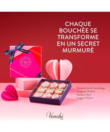 Venchi - Coffret Cadeau avec 9 Chocolats BacioDiDama et Chocoviar Gianduia V g talien Sans Gluten 158 g Id e de cadeau pour la f te des m res - Buy Online on GoSupps.com