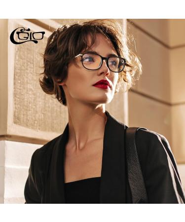 Buy CGID CN79 Classic Nerd Glasses - Vintage 40s 50s Panto Style with Clear Lens - International Shipping Available - Buy Online on GoSupps.com