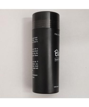Bunee Hair Fibres - Hair Thickener - Hair Loss Coverage in 30 Seconds - 100% Natural Cotton Hair Powder Women and Men (Black 27.5g) - Buy Online on GoSupps.com