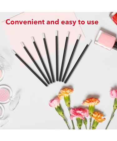 Buy Disposable Lip Applicators - 50 PCS Black Lip Brush for Lipstick Nail Polish Eyeshadow & PYO Cookie Painting - Buy Online on GoSupps.com