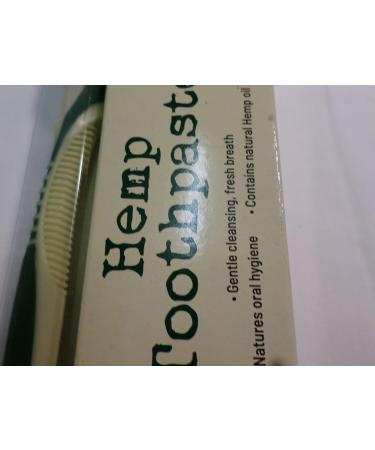 Hemp Toothpaste with Free Toothbrush - Buy Online on GoSupps.com