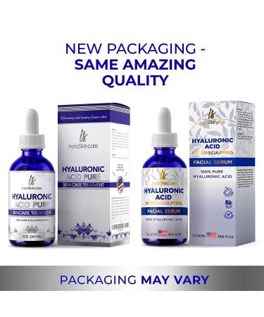 Hydrating Hyaluronic Acid Serum for Face and Lips (2 Oz) - Medical Grade Formula for All Skin Types - Paraben and Fragrance-Free - Buy Online on GoSupps.com