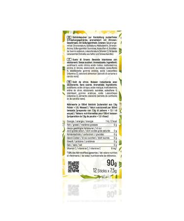 Intick Sugar-Free Instant Lemon Drink | Vegan | 12 x 1.5L | Low Calorie & Vitamin C Boost - Buy Online on GoSupps.com