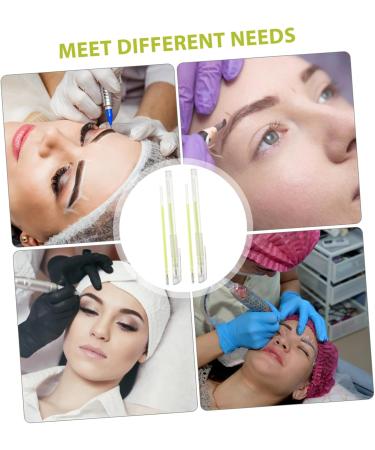 FOYTOKI 5pcs Beauty Spot Eyebrow Pen Eyebrow Permanent Pen White Markers Medical Plastic - Buy Online on GoSupps.com