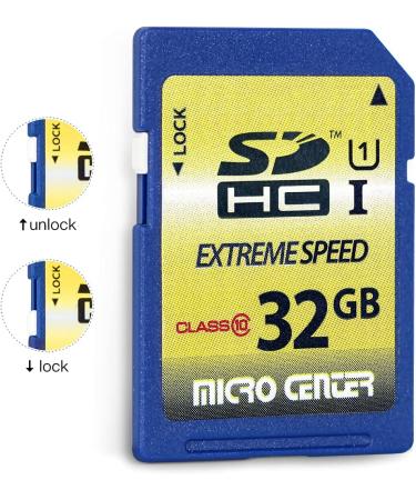 Micro Center 32GB Class 10 SDHC Flash Memory Card (2 Pack) - Buy Online on GoSupps.com