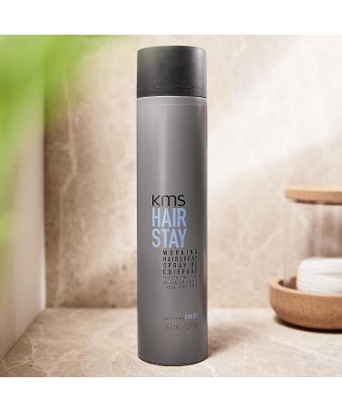 KMS HAIRSTAY Working Spray 8.4 oz - Long-lasting hold for all-day hairstyles - Buy Online on GoSupps.com