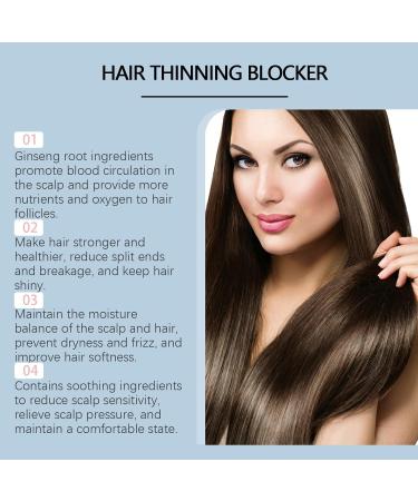 Rouleau de croissance des cheveux - Huile de renforcement des cheveux pour tous les types de cheveux - Hydratation pour des cheveux sains et soyeux - Emp che la chute des cheveux et les fourches - Buy Online on GoSupps.com