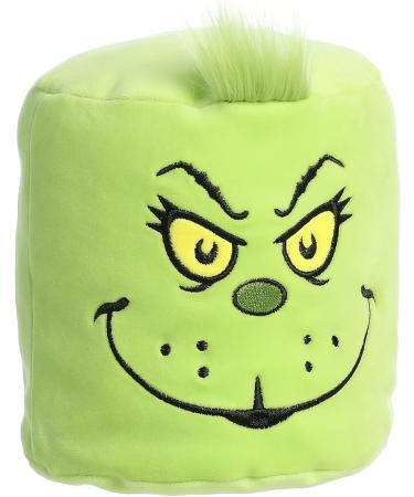 Aurora Whimsical Dr. Seuss Grinch Mallow Stuffed Animal - Magical Storytelling - Literary Inspiration - Green 6 Inches - Buy Online on GoSupps.com