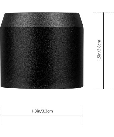 PopetPop 2 STK Razor Base Metal Bracket & Brush Stand - Durable Shower Storage for Shaving Tools - Mini Holder 3.8x3.3cm (2pcs) - Black - Buy Online on GoSupps.com