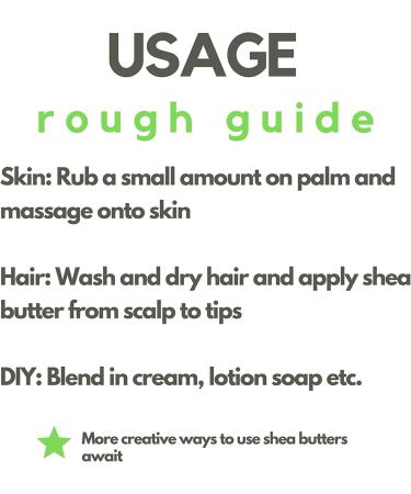 Shea Butter 8oz (227g) | Premium Quality Ivory Moisturizer | Sourced From Africa and Packed in Canada | Great For Hair Skin and DIY | Use Alone Or In Lip Balms Lotions Soap and More | By Amriel Co. - Buy Online on GoSupps.com