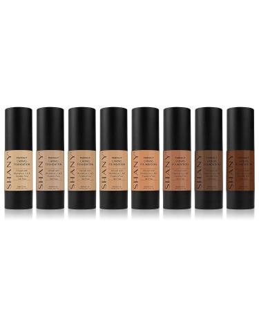 SHANY Perfect Canvas Liquid Foundation - Paraben Free/Talc Free/Oil Free - 30ml - DC1 DARK COOL 1 - Buy Online on GoSupps.com