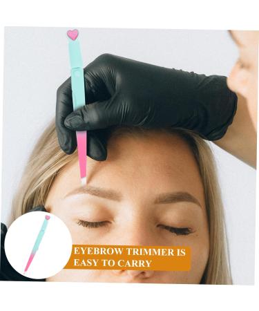 Minkissy Eyebrow Cutter & Razor Trimmer - Rustproof Steel Eyebrow Tweezers & Faux Lace Knife for Flawless Brows - Buy Online on GoSupps.com