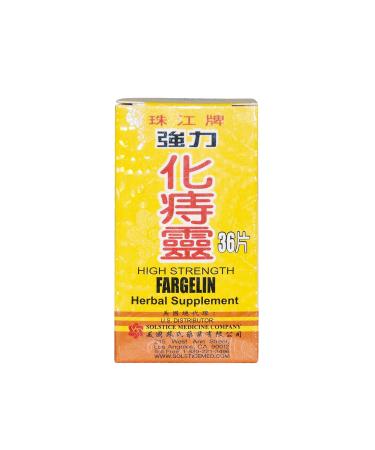 Chu Kiang Brand High Strength Fargelin (36 Tablets) 6 Bottles