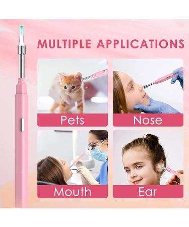 1920P FHD Wireless Ear Camera Otoscope with LED Lights - Ear Wax Remover Tool for iPhone, iPad & Android - Pink - Buy Online on GoSupps.com