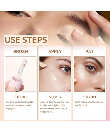 DAGEDA Liquid Highlighter- Beauty Glow Body Shimmer - Waterproof & Longlasting Face & Body Highlighter Makeup (Starlight) - Buy Online on GoSupps.com