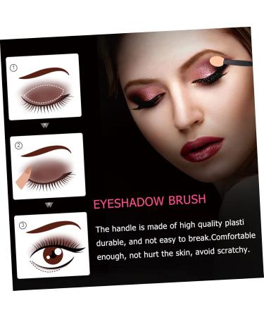 SKISUNO 200 Pcs Double Ended Eyeshadow Brush Beauty Sponge Dual-side Protable Sponges Emulsion Black - Buy Online on GoSupps.com