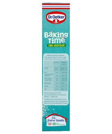 Dr. Oetker Baking Time Dino Adventure Kit - Bake 6 Dino Shaped Cakes | All-in-One Fun for Kids | International Shipping Available - Buy Online on GoSupps.com