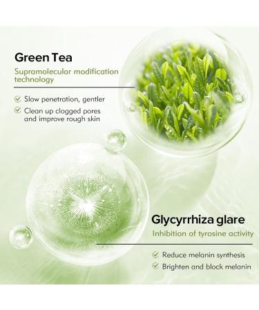 Acne Repair Face Serum Firming Serum For Face Green Tea Hyaluronic Acid Serum Relieve Redness & Acne Natural Face Serum For Acne Day & Night Serum For Face Hydrating Face Oils And Serums-Repair - Buy Online on GoSupps.com