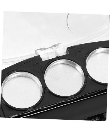 Eyeshadow Palette Box with 3 Holes Compact Leakproof Makeup Bag for Blush - Buy Online on GoSupps.com