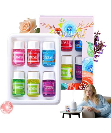 Huiles Pour Diffuseur D'Aromath rapie - d'Huile Hydrosoluble | Soluble L'Eau Pour Humidificateur 6 Flacons - Buy Online on GoSupps.com