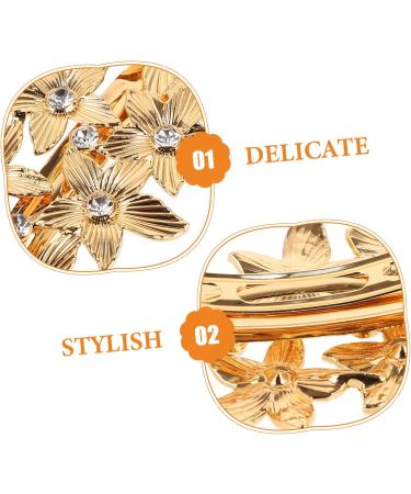 Holibanna Leaf Hairpin Hairclip Hair Roller Clips Hair Accessories Hair Claw Clips Barrette Hair Clips Bride Hair Clip Hair Toppers Spring Hair Clip Hair Styling Accessories Zinc Alloy - Buy Online on GoSupps.com