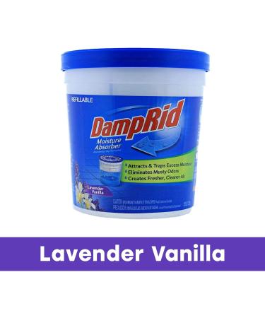 DampRid Moisture Absorber Lavender Vanilla 10.5oz - Single Pack - Buy Online on GoSupps.com
