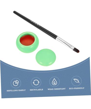 FOMIYES 3pcs Lipstick Blush Eye Shadow Delicate Blusher Compact Blusher Healthy Blusher Eyeshadow Ceramics - Buy Online on GoSupps.com