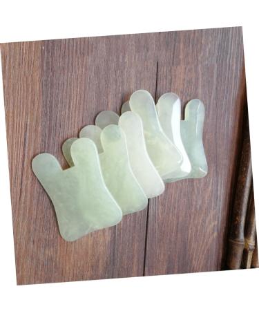 Magiclulu Skin Care Tool - 2pc Jade Massage Board & Multi-Functional Trigger Point Scratch Massage Plate for Glowing Skin - Buy Online on GoSupps.com