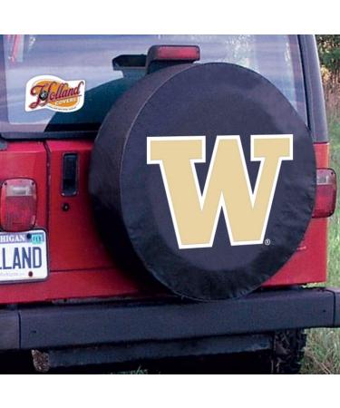 NCAA Washington Huskies Black Tire Cover 27x8 | Officially Licensed Product - Buy Online on GoSupps.com
