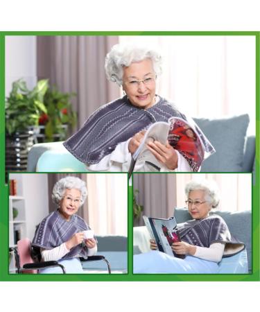 SHDT Elderly Care Shoulder Shawl Cloak - Warm Blanket for Bedridden Patients | Winter Shoulder Blanket - Buy Online on GoSupps.com