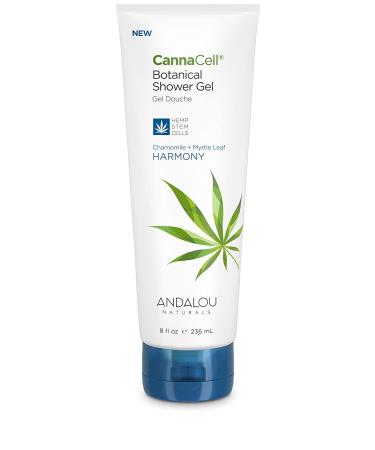 Shop Andalou Naturals CannaCell Harmony Shower Gel - 8 Fl Oz | Natural Cleanser - Buy Online on GoSupps.com