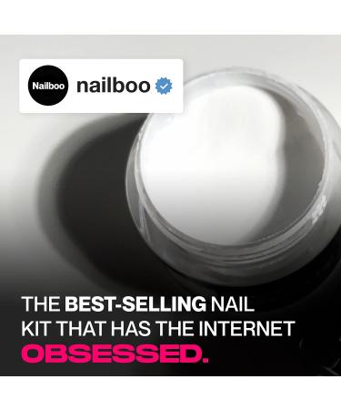Nailboo Premium Dip Nails Starter Kit - DIY At Home Manicure | No UV Lamp Needed | Includes Dipping Powder and Essentials | For Beginners & Professionals - Buy Online on GoSupps.com