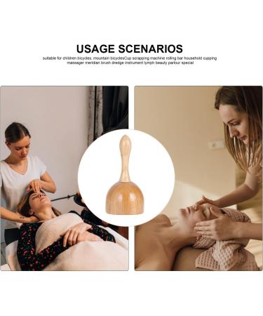 Fomiyes Wooden Hand Massage Cup - Anti-Cellulite & Lymphatic Drainage Tool for Maderotherapy & Trigger Point Release - Buy Online on GoSupps.com