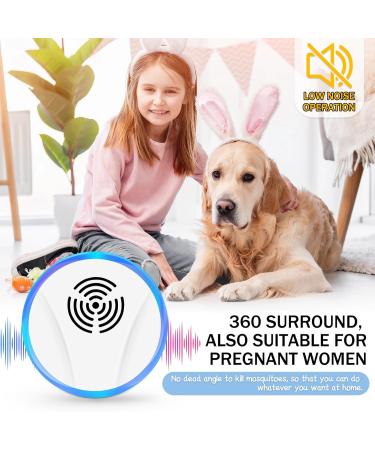 Ultrasound Pest Control - TGKYK 4-Piece Plug-In Insect Repeller for Mice Mosquitoes Spiders & Rats - Effective Indoor Defense - Buy Online on GoSupps.com