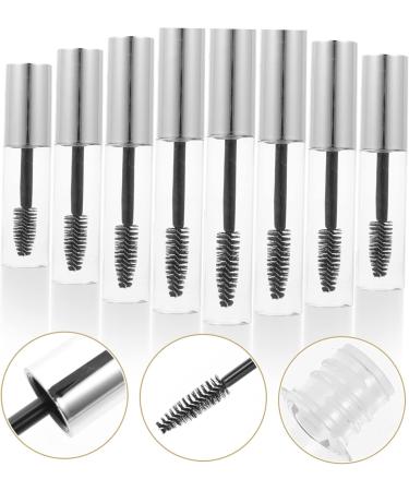 8pcs Mascara Empty Tube Clear Containers Reusable Mascara Bottles Filling Miss Gold and Silver - Buy Online on GoSupps.com