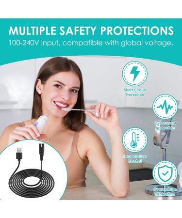 Charger for Clinique Water Flosser replacement Charging Cable Water Flosser Chargers for Waterpik Models Charger Cable USB Power Cord Replacement Compatible with Water Flosser for Waterpik - Buy Online on GoSupps.com