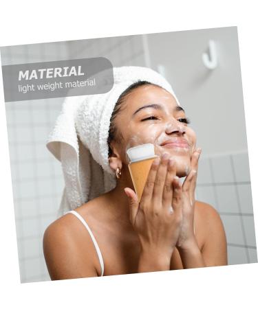 Beech Wood Facial Cleansing Brush | Eco-Friendly Face Scrubber for Skincare | Manual Facial Cleaning Brush - Buy Online on GoSupps.com