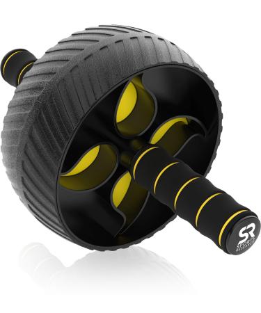 Sports Research Premium Ab Wheel Roller with Knee Pad