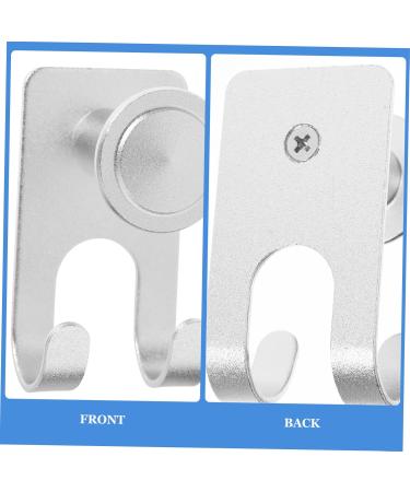 Cabilock 10 pcs No Hook Shaving Rack - Aluminum Hanging Hooks for Bathroom Razor & Bathrobe Storage Ideal for Men - Buy Online on GoSupps.com