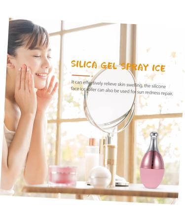 VICASKY Gla age Pour Visage Moule Glace Pour Massage Facial Outil De Beaut Pour Soin Peau Rose - Buy Online on GoSupps.com