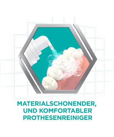 Corega Purfrisch Cleaning Foam for Removable Dentures - 125ml | Effective Third Teeth Care - Buy Online on GoSupps.com