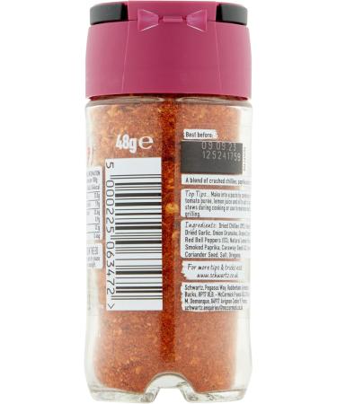 Schwartz Harissa Seasoning 48g - Authentic Spice Blend for Exotic Flavors - Buy Online on GoSupps.com