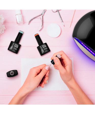 Mylee Gel Nail Polish Duo Set - Sweetheart White Red 2x10ml | UV/LED Soak-Off, Long Lasting & Easy to Apply | For Salon & Home - Buy Online on GoSupps.com