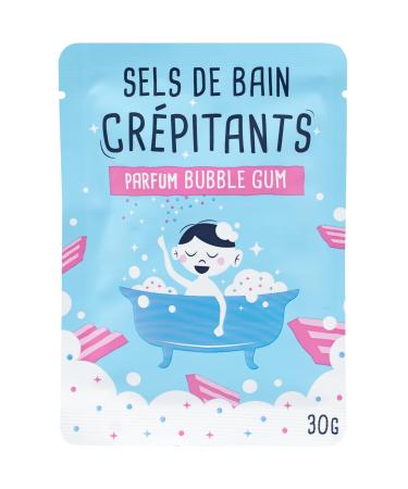 Crackling Bath Salts 30g Bubble Gum Scent FRENCH TENDANCE
